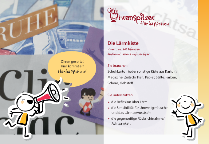 "Lärmkiste" - unsere Methodenkarte zum Download